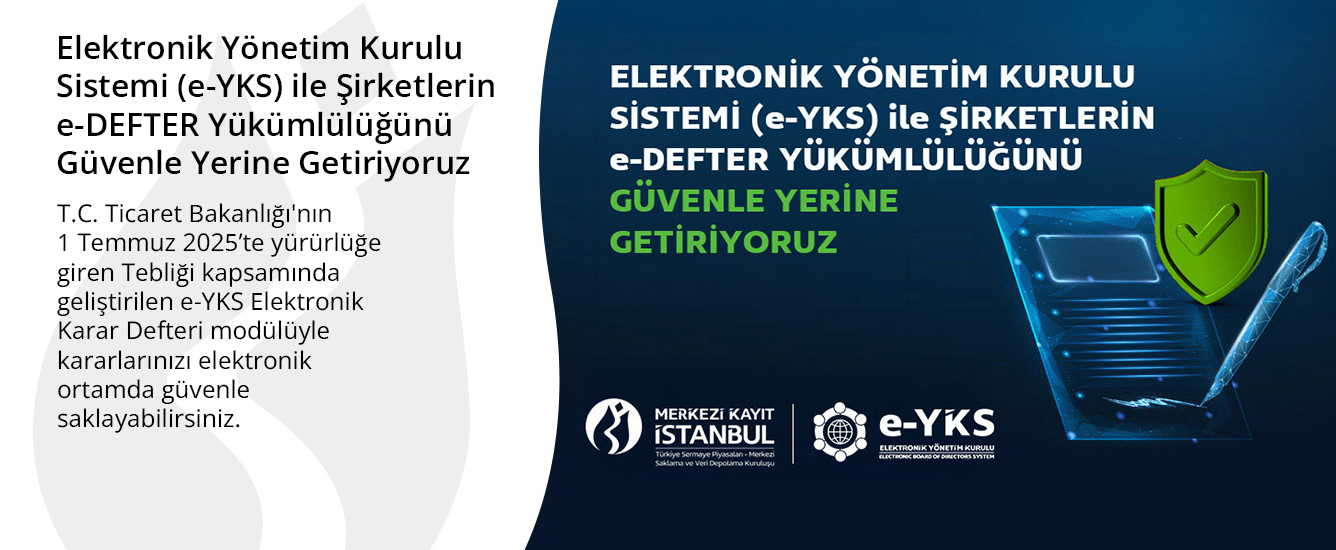 Elektronik Yönetim Kurulu Sistemi (e-YKS) ile Şirketlerin e-DEFTER Yükümlülüğünü