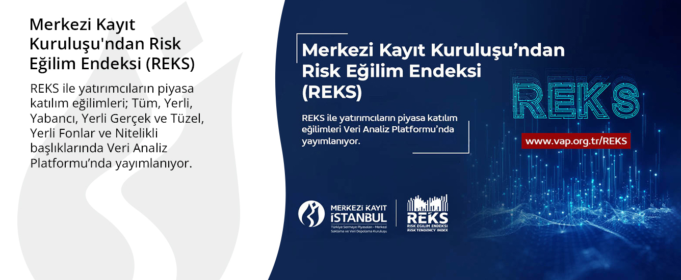 Merkezi Kayıt Kuruluşu&amp;#039;ndan Risk Eğilim Endeksi (REKS)